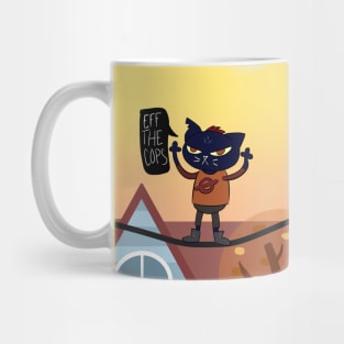 Night in the Woods "Eff the Cops" Mug